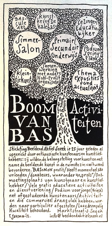 De boom van Beeldend Aktief Sneek