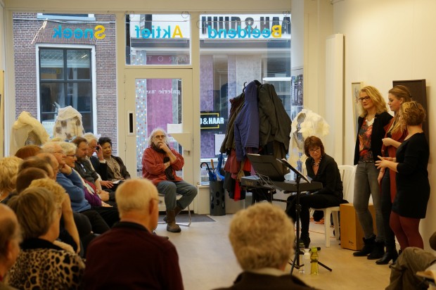 foto extra activiteit Qlassy vocaal kwartet 12 februari 2016